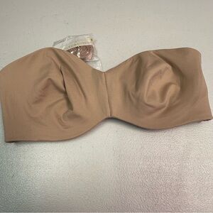 Delimira | Seamless Tan Strapless Bra